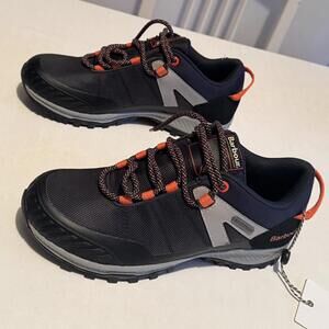 Black waterproof Barbour sneakers women's New w tag Size 7 hiking shoes trainers